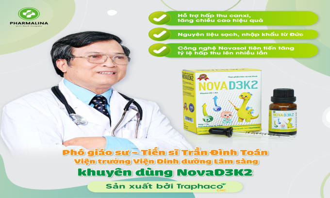 Chuyên Gia Đánh Giá Như Thế Nào Về NovaD3K2 Hỗ Trợ Chiều Cao, Tăng Cường Đề Kháng Sản Xuất Tại Traphaco CNC?